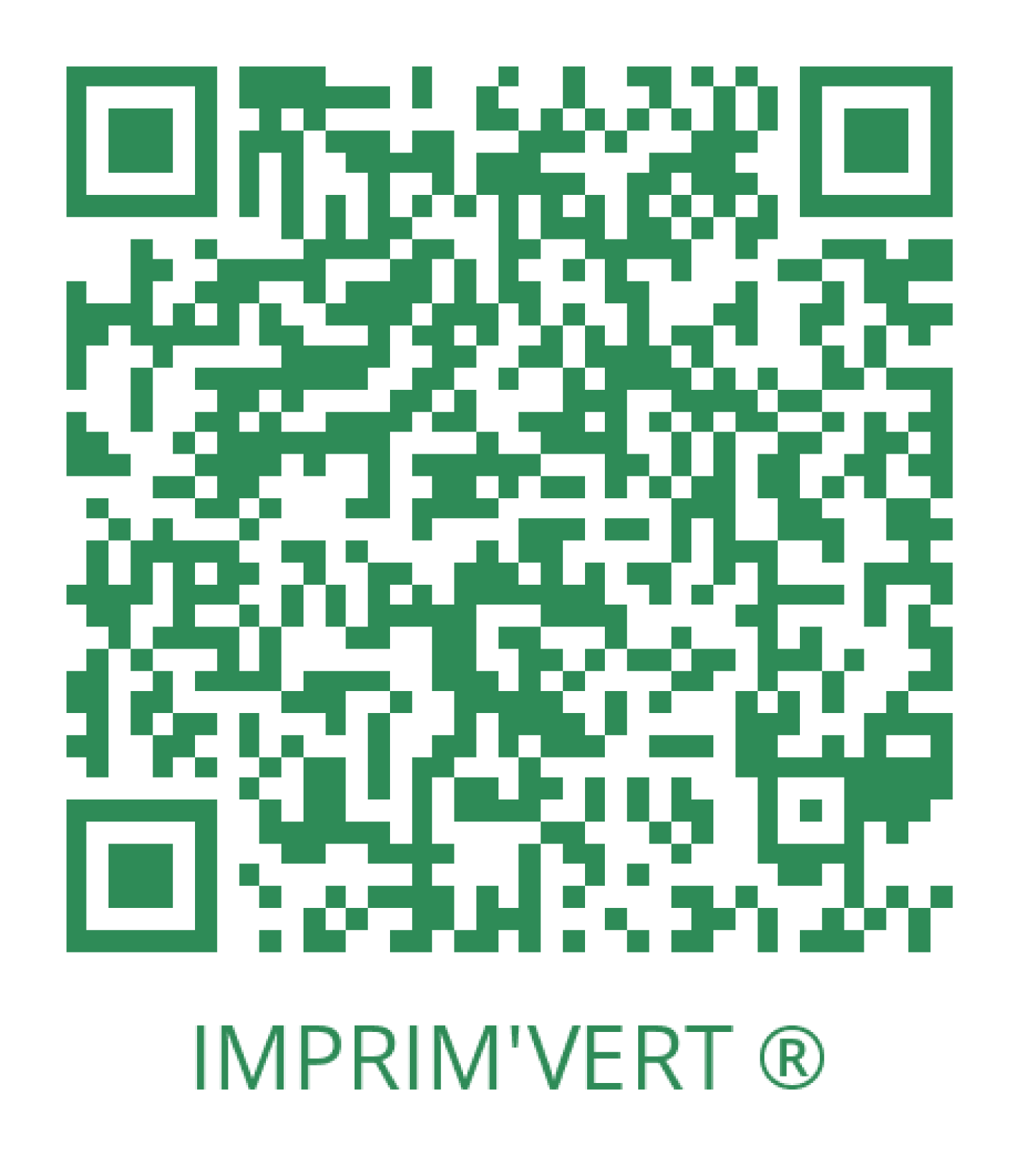 QrCode Imprim'Vert